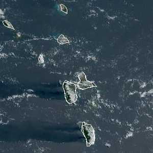météo tropicale : Image satellite .