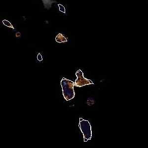 météo tropicale : Image satellite .