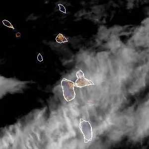 météo tropicale : Image satellite .