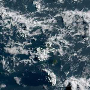 météo tropicale : Image satellite .