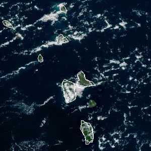 météo tropicale : Image satellite .