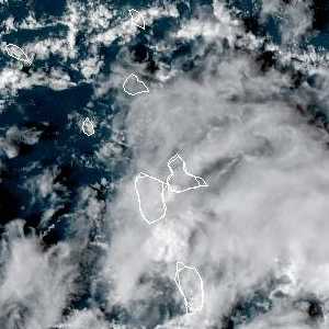 météo tropicale : Image satellite .