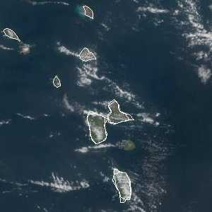 météo tropicale : Image satellite .