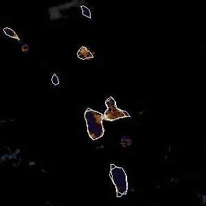 météo tropicale : Image satellite .