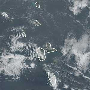météo tropicale : Image satellite .