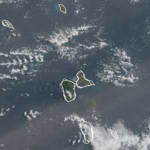 météo tropicale : Image satellite .