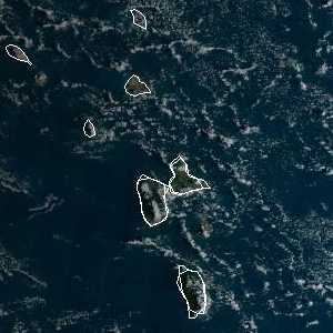 météo tropicale : Image satellite .