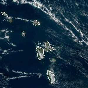 météo tropicale : Image satellite .