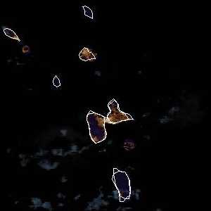 météo tropicale : Image satellite .