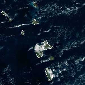 météo tropicale : Image satellite .