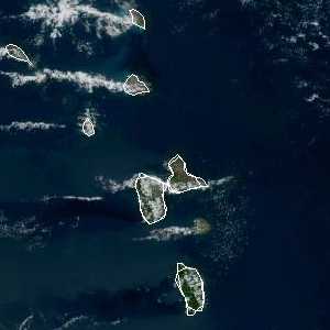 météo tropicale : Image satellite .