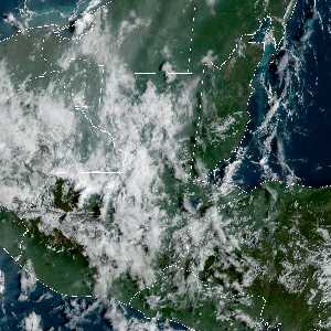 météo tropicale : Image satellite .