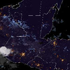 météo tropicale : Image satellite .