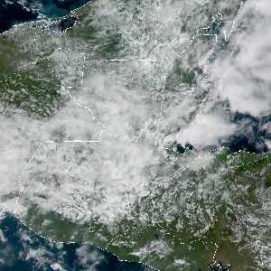 météo tropicale : Image satellite .