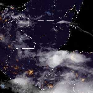 météo tropicale : Image satellite .