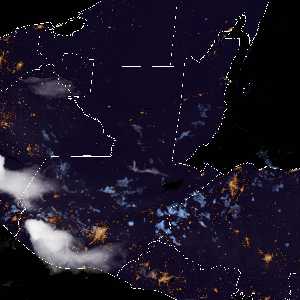 météo tropicale : Image satellite .