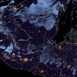 météo tropicale : Image satellite .