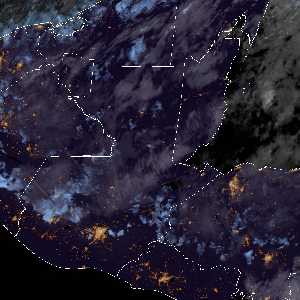 météo tropicale : Image satellite .