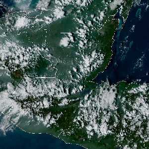 météo tropicale : Image satellite .