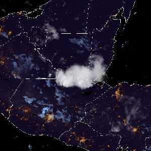 météo tropicale : Image satellite .