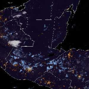 météo tropicale : Image satellite .