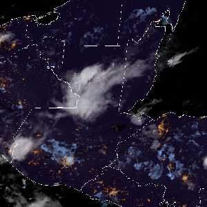 météo tropicale : Image satellite .
