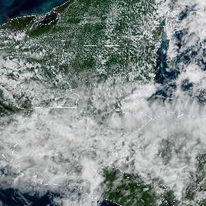 météo tropicale : Image satellite .