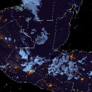 météo tropicale : Image satellite .