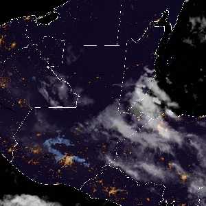 météo tropicale : Image satellite .