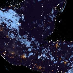 météo tropicale : Image satellite .