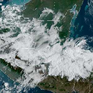 météo tropicale : Image satellite .