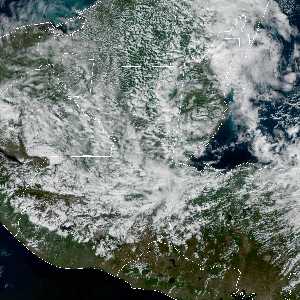 météo tropicale : Image satellite .