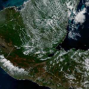 météo tropicale : Image satellite .