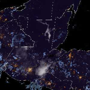 météo tropicale : Image satellite .