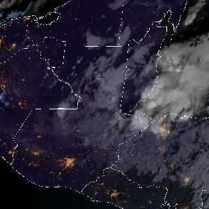météo tropicale : Image satellite .