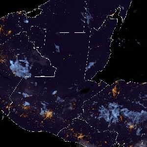 météo tropicale : Image satellite .