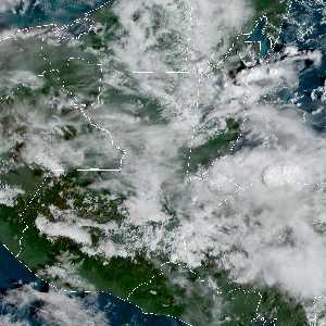 météo tropicale : Image satellite .