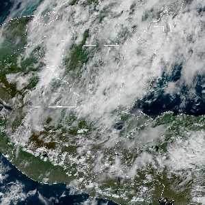 météo tropicale : Image satellite .