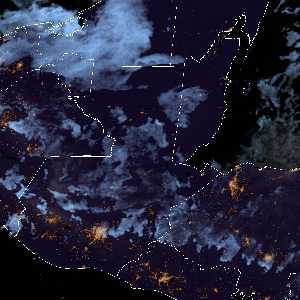 météo tropicale : Image satellite .