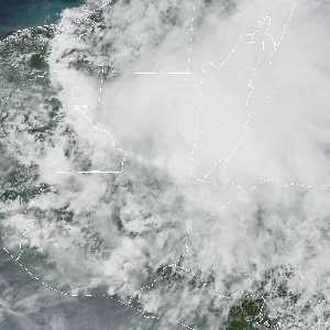 météo tropicale : Image satellite .