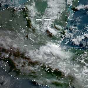 météo tropicale : Image satellite .