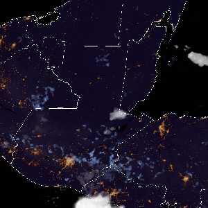 météo tropicale : Image satellite .