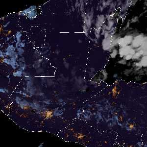 météo tropicale : Image satellite .