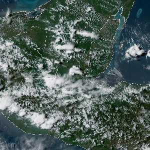 météo tropicale : Image satellite .
