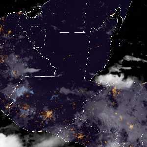 météo tropicale : Image satellite .