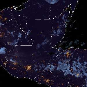 météo tropicale : Image satellite .
