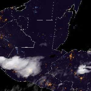météo tropicale : Image satellite .