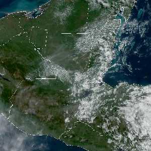 météo tropicale : Image satellite .