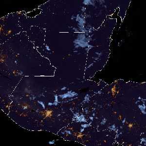 météo tropicale : Image satellite .