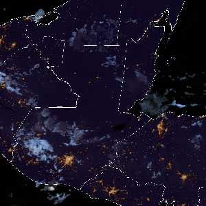 météo tropicale : Image satellite .